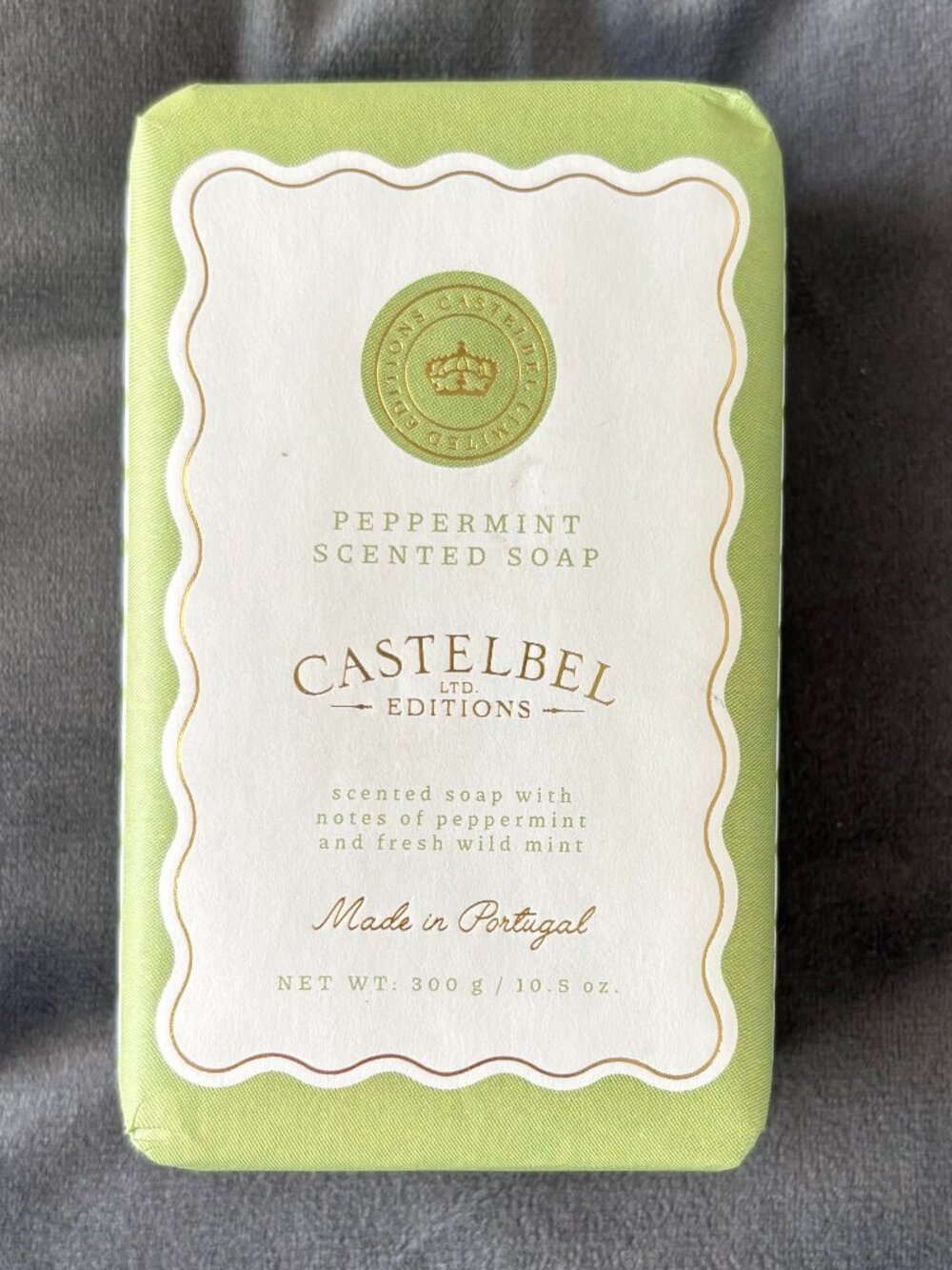 NWT - Castelbel Ltd. Editions 10.5-ounce Peppermint Scented Bar Soap
